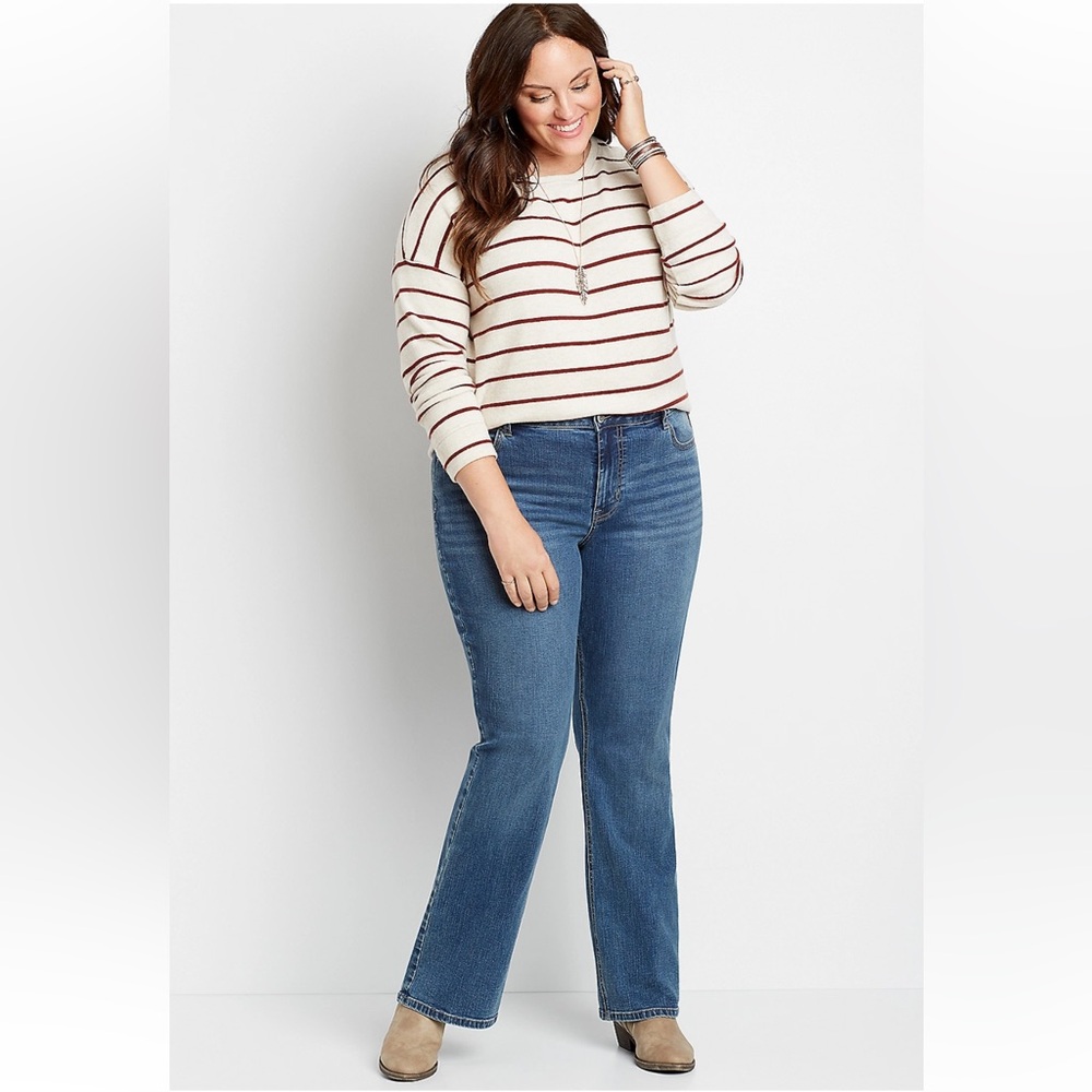 Maurices Blue Boot Cut Jeans